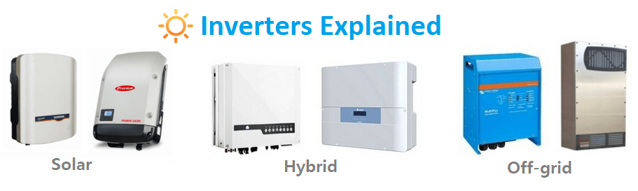 6 solar inverter types