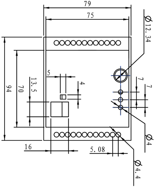 PR240 Main body dimension