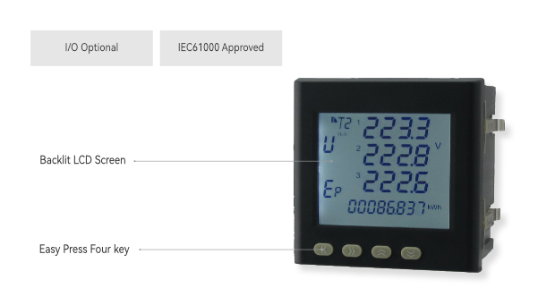 Feature of dc power meter energy meter