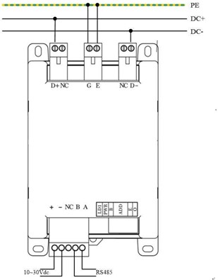 JY1000-ST Wiring method