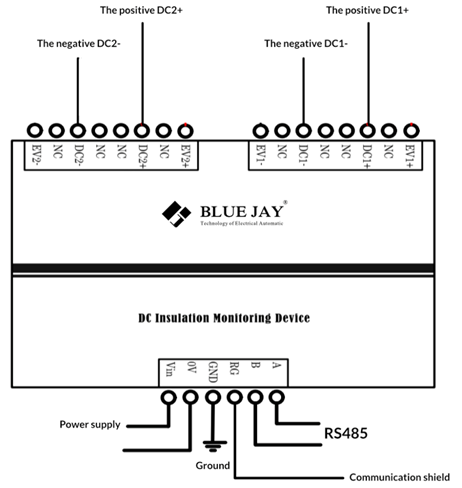 Wiring method of JY1000-C2