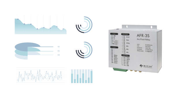 arc flash data logging with arc flash relay