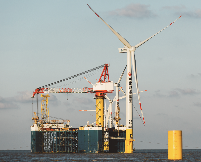 China Energy Group’s first “offshore wind power +” project launched