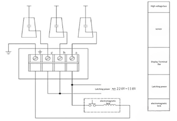 Schematic diagram of Q-type high voltage detector