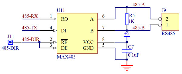 RS485 communication protocol