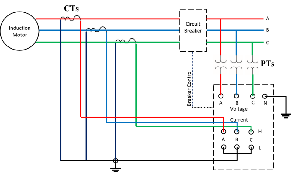 Simplified Motor Protection Relay Wiring Diagram