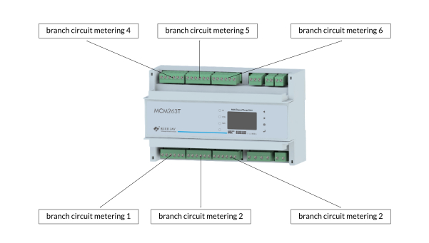 6 branch circuit power metering