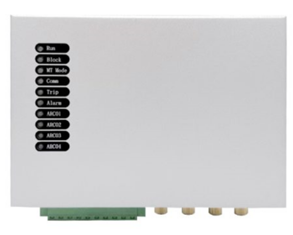 Arc fault protection relay with four channels