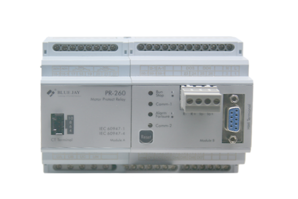 Blue Jay three-phase motor protection