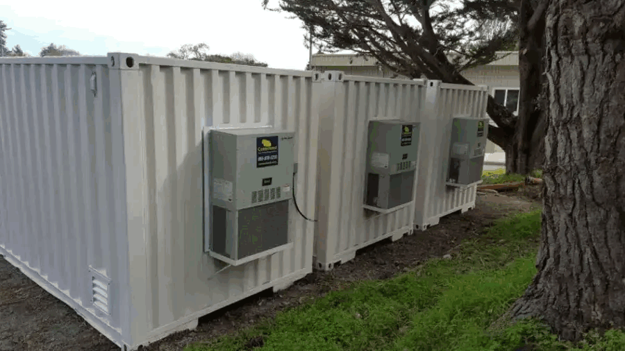 air conditioners for shipping container humidity control