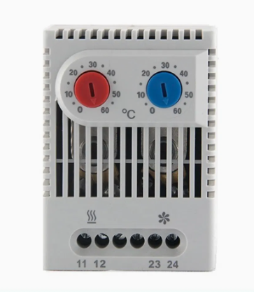 Mechanical thermohygrostat for electrical enclosures