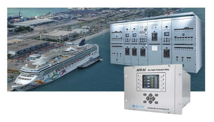 Arc flash Detection Solution for MV Marine Switchgear