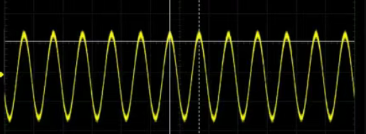 AC residual current waveform