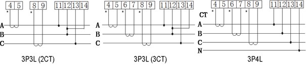 Wiring method of DEM-6MC