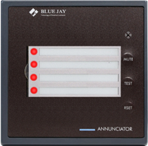 4 window alarm fault annunciator