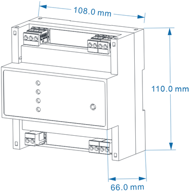 Diension of BIM-M1000