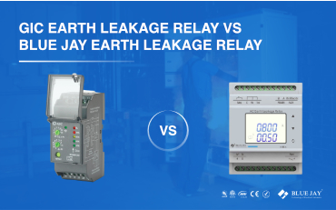 GIC earth leakage relay vs blue jay earth leakage relay