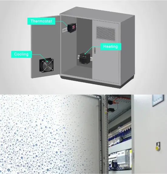 enclosure-thermostat-for-tempearture-and-huimidity-control