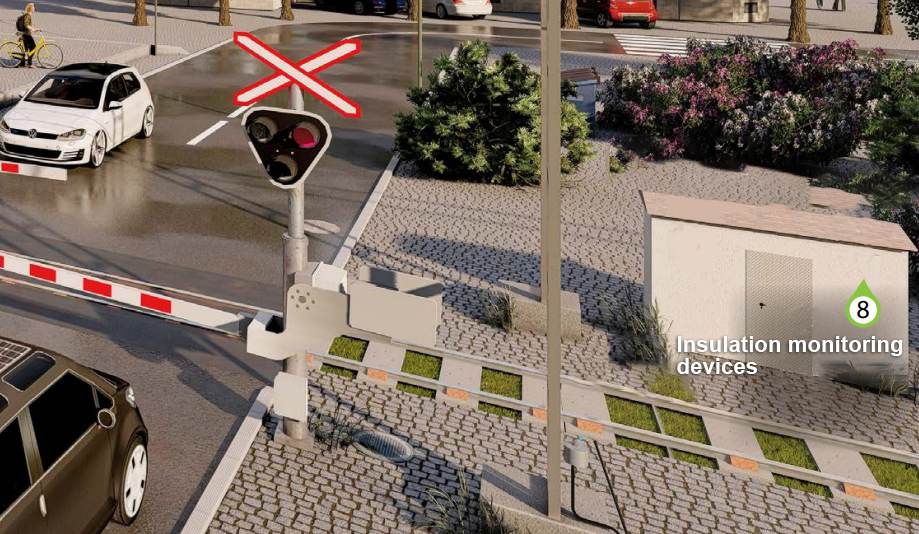 insulation monitoring for Traction Substations