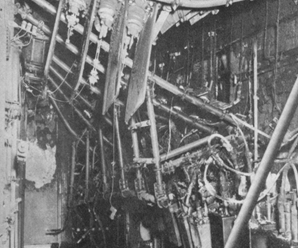 Arcing ground fault damage