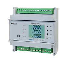 Multifunction protection relay with overvoltage and undervoltage protection