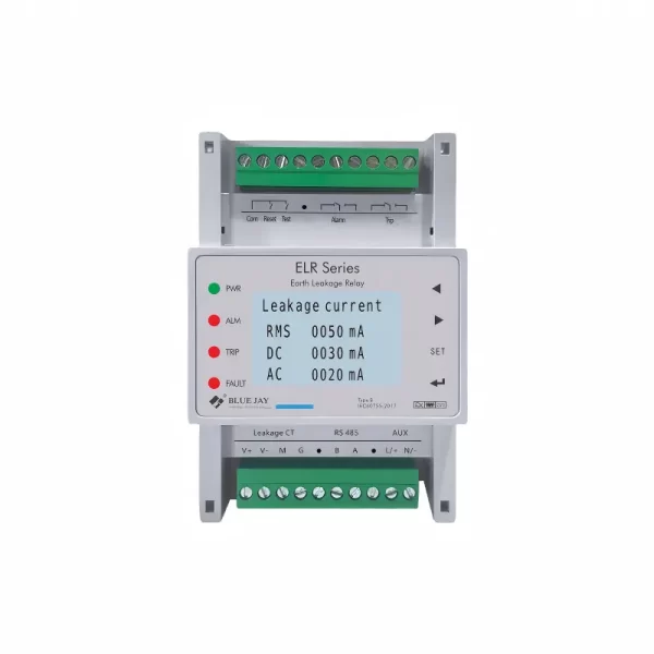 ELR-4MB type B earth leakage relay front side