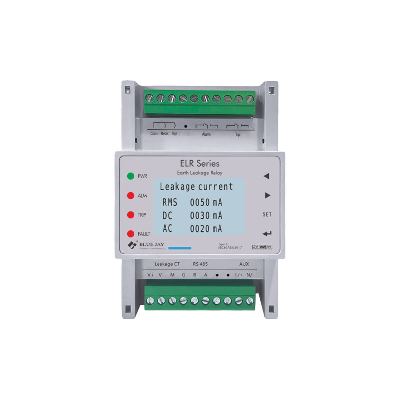 ELR-4MB type B earth leakage relay front side