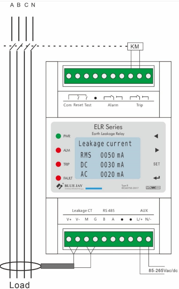 Wiring diagram of ELR-4MB