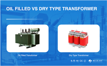 Blue Jay oil filled vs dry type transformer