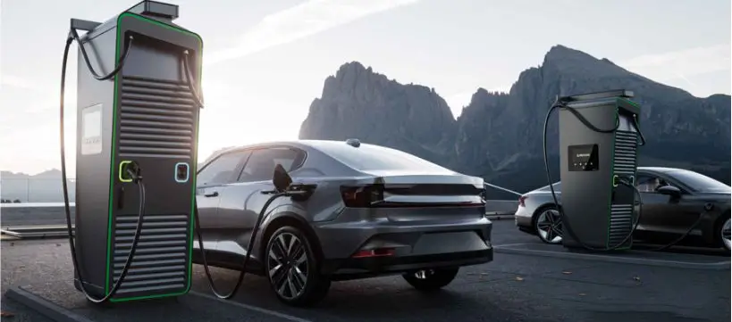 Dual-gun ev charging station