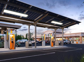 EV charging stations