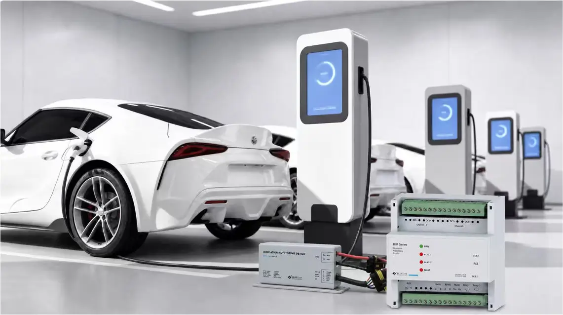electric vehicle with IMD