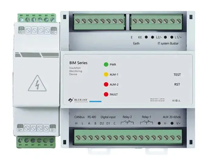 insulation monitoring with coupling device