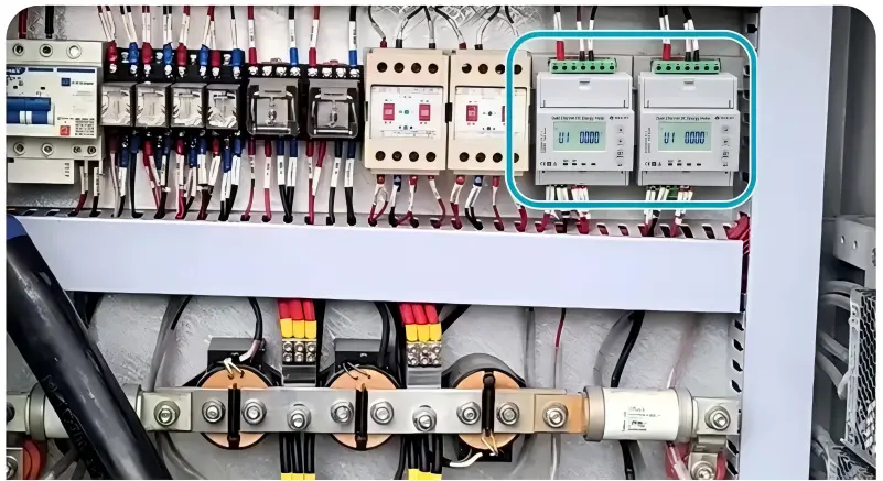 DIN-rail DC energy meters