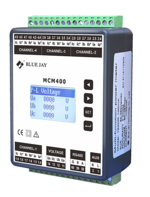 mcm400 submeter energy meter multi-channel meter